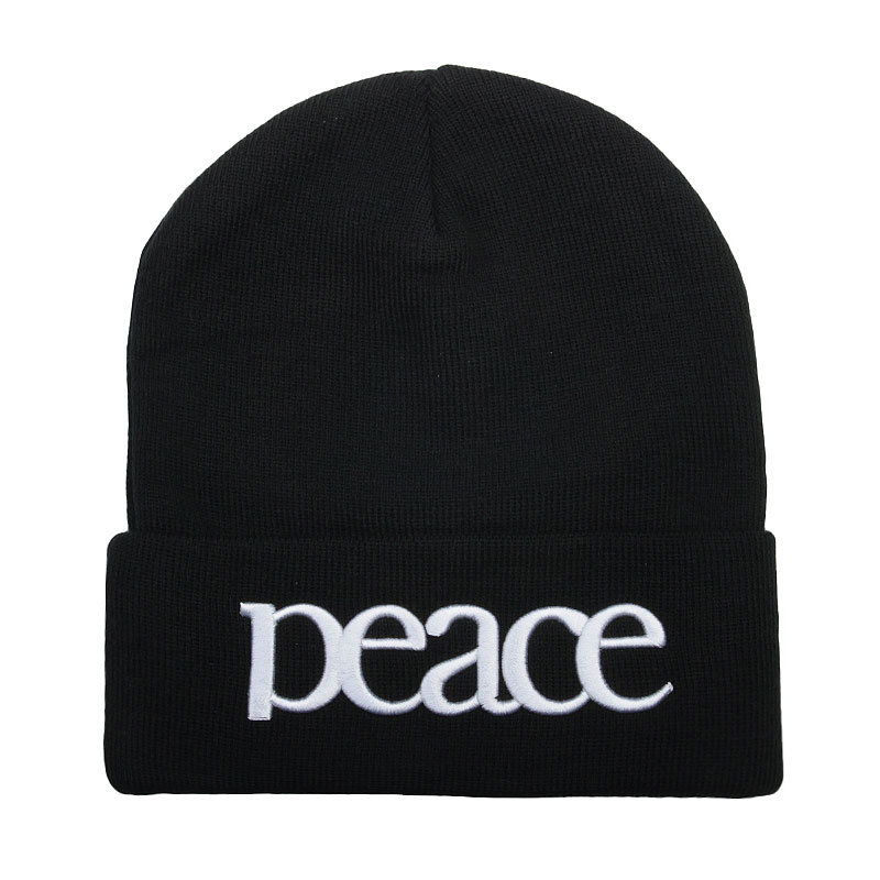 Шапка True spin Peace (Peace-black)  - цена, описание, фото 1
